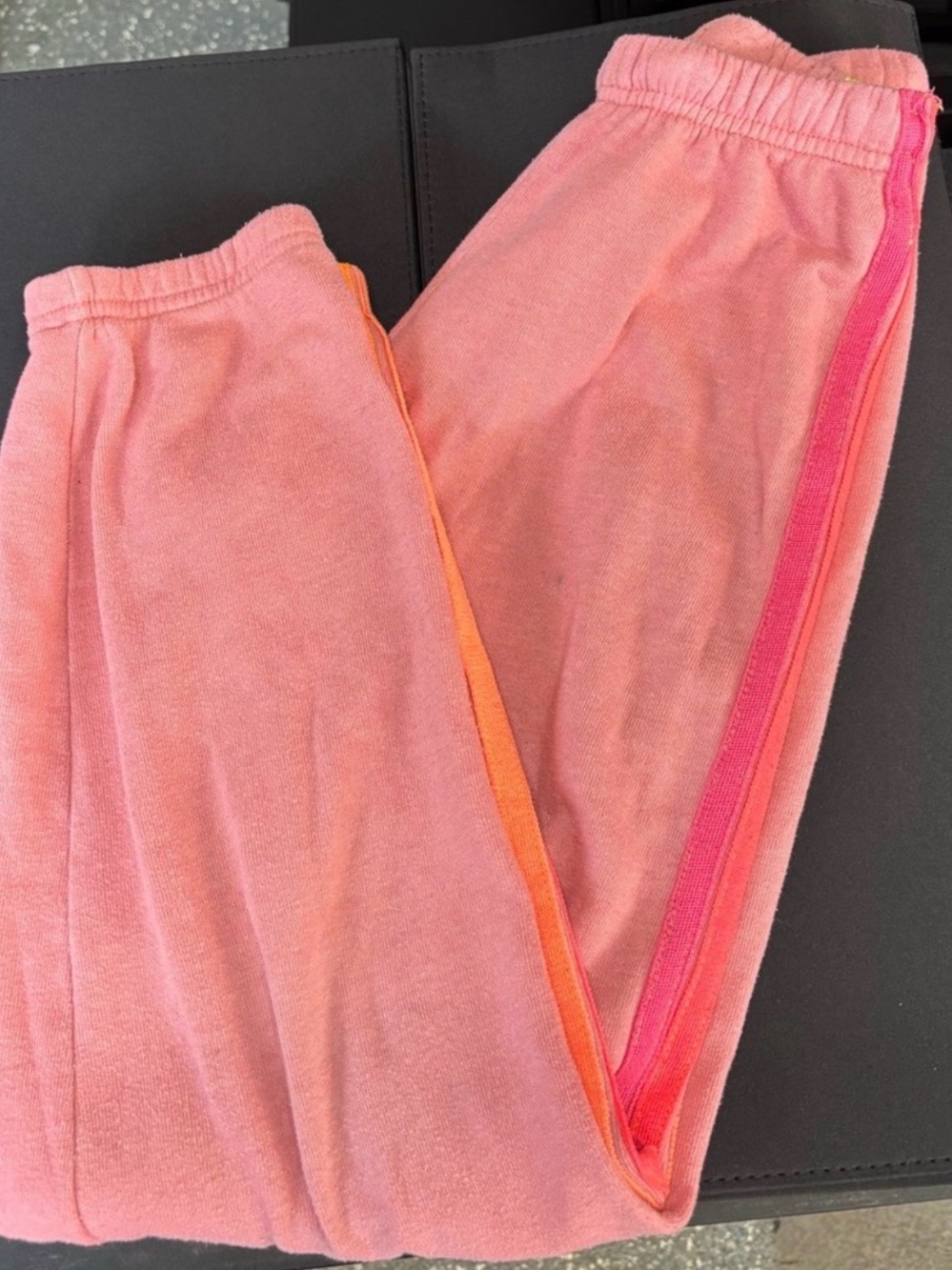 Aviator Nation 5-Stripe Joggers in Pink